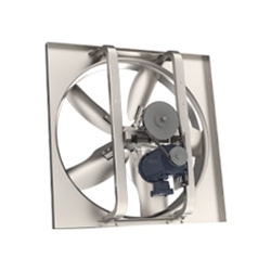 (Single Speed) Belt Drive Wall Exhaust or Intake Fan CFM Range: 5,331 - 40,855 (24"-60")