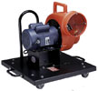 Allegro Industries Model 9502 Electric 8" Plastic Heavy Duty Centrifugal Blower (1-1/2 Hp, 16 Amp, 1700 CFM @ Outlet)