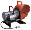 Allegro Industries Model 9503 and 9503-E Plastic Electric 8" Explosion Proof Confined Space Centrifugal Blower (3/4 Hp, 1570 CFM @ Outlet)