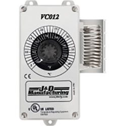 VC012 - Single Stage 120/240V Thermostat Control (40 Deg. - 100 Deg. F Set Point)