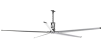 Altra Air Envira North Systems Model AD675X5014 (HVLS) High Volume Low Speed Industrial Ceiling Fans (20 Ft., Reversible, 176,200 CFM, 208/230V, 1 Ph, Variable Speed)