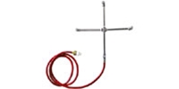 Model #SS36S - 4-Way Stainless Steel Misting Cross w/6' Hose (2.88 GPH @ 40 PSI Flow Rate)