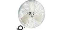 Model #ACH 24 TPI brand 24" Industrial Assembled Air Circulator Fan Head 2-Speed Non-Oscillating (3,800/3,400 CFM), 1/4 Hp, 120V, with 6 Different Mounting Options