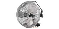 Model #U-12-TE TPI brand 12" Industrial Mounted Workstation Air Circulator Fan Head 3-Speed Non-Oscillating (900/800/700 CFM), 1/12 Hp, 120V