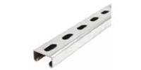 Unistrut - Field Mounted (Price per Linear Ft.- Supplied as a Pair or 2 Equal Length Pieces Gray Powder Coated Steel)