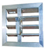 Canarm Ltd. brand Motorized 2-1/2" Deep Fresh Air Industrial Intake Damper (Sizes 12" to 60") - Custom Sizes Available