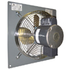 Canarm Ltd. brand Model P (Variable Speed-Low Noise) Single Phase Panel Mount Direct Drive Wall Supply Fan CFM Range: 1,450-4,040 (Sizes 12" thru 24")