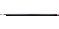 Canarm Ltd. FANBOS Model #DR24-CPWBK Black 24" Down Rod Option for CP120BK and CP96BK Ceiling Fans