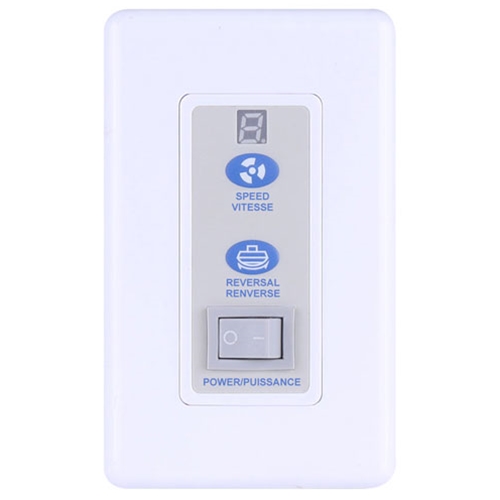Canarm CN5061 2 Speed Ceiling Fan Wall Control With Support For Up To 4 Fans 