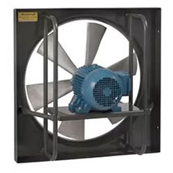 Americraft Manufacturing Model 900 Direct Drive Wall Exhaust Fan With Explosion Proof Motors CFM Range: 930 - 47,000 (Sizes 12" thru 60") - Single Phase or Three Phase