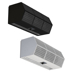 Berner Model CHD10-1036E Commercial High Performance 10 Electric Heated Air Curtain 36in. Wide, 1 Motor @ 1/2 Hp, 1 Ph or 3 Ph - (Mounting Heights Up to 10ft. Environmental Separation, Velocity @ Nozzle - 3,284 fpm) - Free Shipping