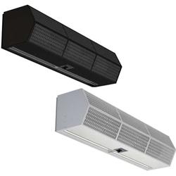 Berner Model CHD10-1060E Commercial High Performance 10 Electric Heated Air Curtain 60in. Wide, 1 Motor @ 1/2 Hp, 1 Ph or 3 Ph - (Mounting Heights Up to 10ft. Environmental Separation & 8ft. Insect Control, Velocity @ Nozzle - 3,319 fpm) - Free Shipping