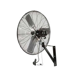 Model #CACU 24-WO TPI brand 24" Wall Mount Commercial 3-Speed Oscillating Air Circulator Fan with Wall Bracket (3,200/3,000/2,800 CFM), 1/8 Hp, 120V