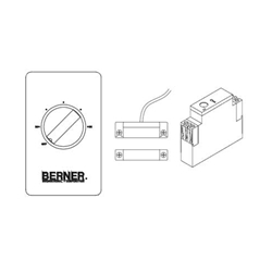 Berner International 24V Comfort Plus Control Package for Heated Air Curtains Provides Supplemental Heat when Door is Closed Until Thermostat is Satisfied