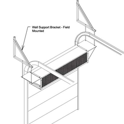 Berner International Wall Support Bracket (Field Mounted - Supplied as a Pair)