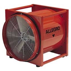 20" Allegro Electric Confined Space Axial Blower (1/2 Hp, 7.2 Amp, 4650 CFM @ Outlet)