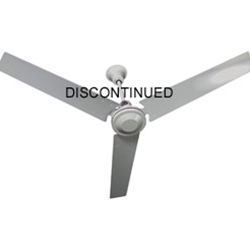 TPI Corporation Model #CHR-56 White Commercial Variable Speed Ceiling Fan (56" Downflow, 7,000 CFM, 1 Yr Warranty, 120V)