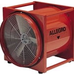 Model #9515 (16" Steel Axial Blower, 1/2 Hp, AC, 115V, 3400 CFM @ Outlet)